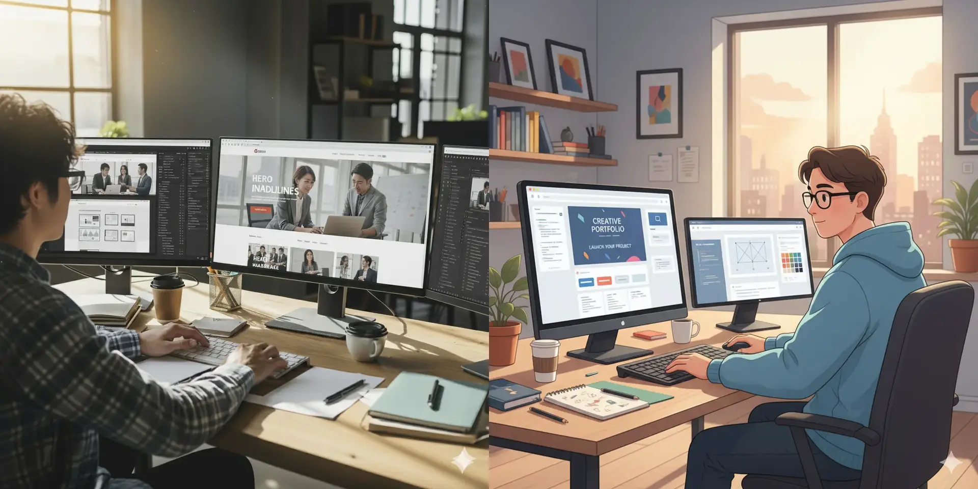 札幌のホームページ制作会社ワプルのサイト制作写真